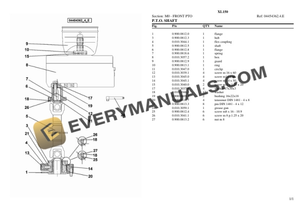 Hurlimann XL150 Tractor Parts Catalog PDF 7 Hurlimann XL150 Tractor Parts Catalog PDF - Image 5