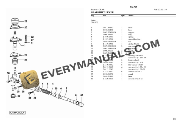 Hurlimann XN-707 Tractor Parts Catalog PDF 4 Hurlimann XN-707 Tractor Parts Catalog PDF - Image 2