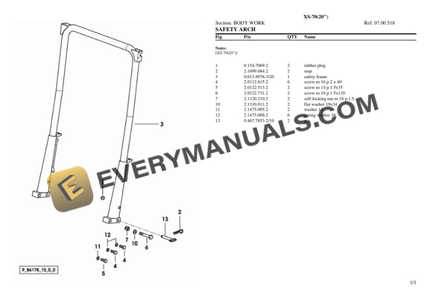 Hurlimann XS-70 (20'') Tractor Parts Catalog PDF 6 Hurlimann XS-70 (20'') Tractor Parts Catalog PDF - Image 4