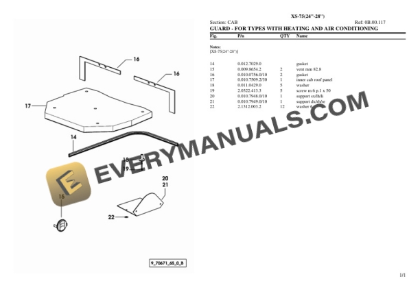 Hurlimann XS-75 (24''-28'') Tractor Parts Catalog PDF 7 Hurlimann XS-75 (24''-28'') Tractor Parts Catalog PDF - Image 5