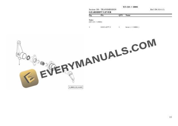 Hurlimann XT-110 (10001) Tractor Parts Catalog PDF 4 Hurlimann XT-110 (10001) Tractor Parts Catalog PDF - Image 2