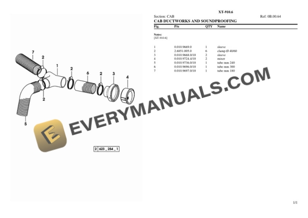 Hurlimann XT-910.6 Tractor Parts Catalog PDF 5 Hurlimann XT-910.6 Tractor Parts Catalog PDF-3