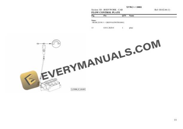 Hurlimann XV90.3 (10001) Tractor Parts Catalog PDF 5 Hurlimann XV90.3 (10001) Tractor Parts Catalog PDF - Image 3
