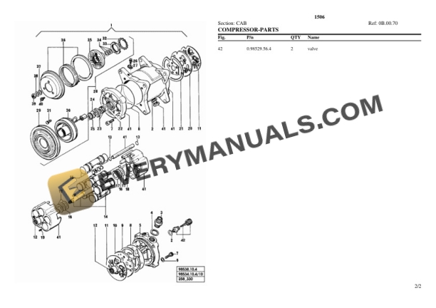 Lamborghini 1506 Tractor Parts Catalog PDF-5