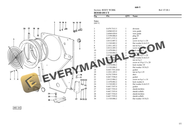 Lamborghini 660-V Tractor Parts Catalog PDF-4