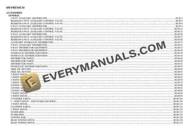 lamborghini 850 premium tractor parts catalog pdf 1