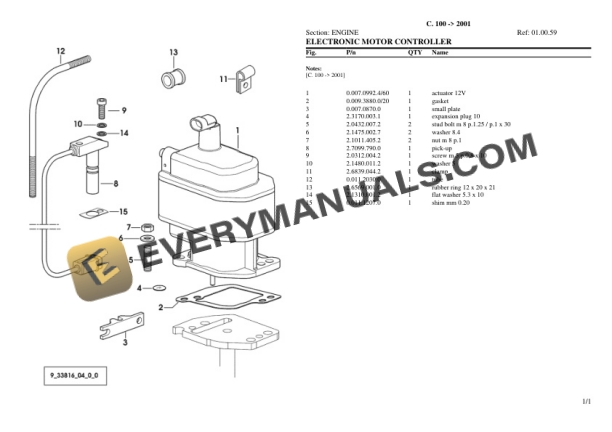Lamborghini C. 100 (2001) Tractor Parts Catalog PDF-2