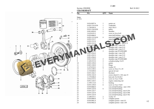 Lamborghini C 453 Tractor Parts Catalog PDF 4 Lamborghini C 453 Tractor Parts Catalog PDF-2