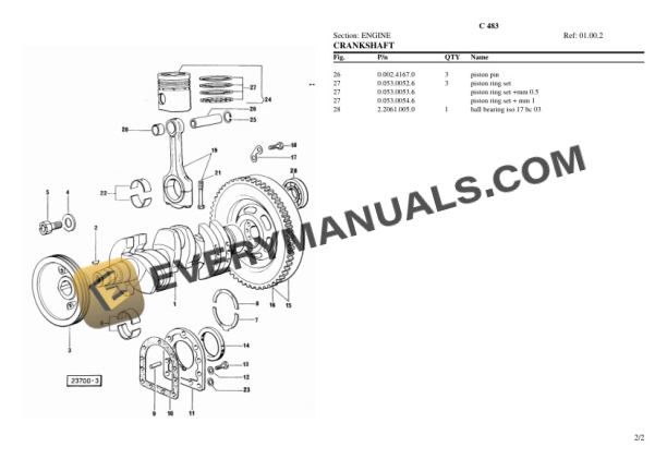 Lamborghini C 483 Tractor Parts Catalog PDF 4 Lamborghini C 483 Tractor Parts Catalog PDF-2
