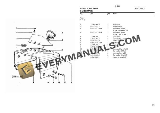 Lamborghini C 533 Tractor Parts Catalog PDF 6 Lamborghini C 533 Tractor Parts Catalog PDF-4
