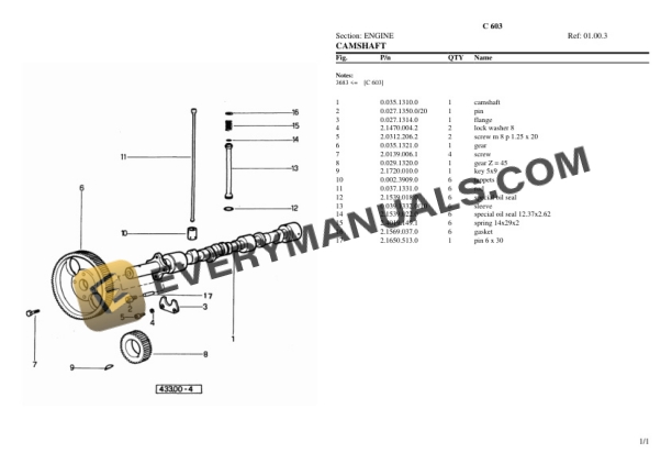 Lamborghini C 603 Tractor Parts Catalog PDF 4 Lamborghini C 603 Tractor Parts Catalog PDF-2
