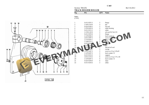 Lamborghini C 683 Tractor Parts Catalog PDF 7 Lamborghini C 683 Tractor Parts Catalog PDF-5