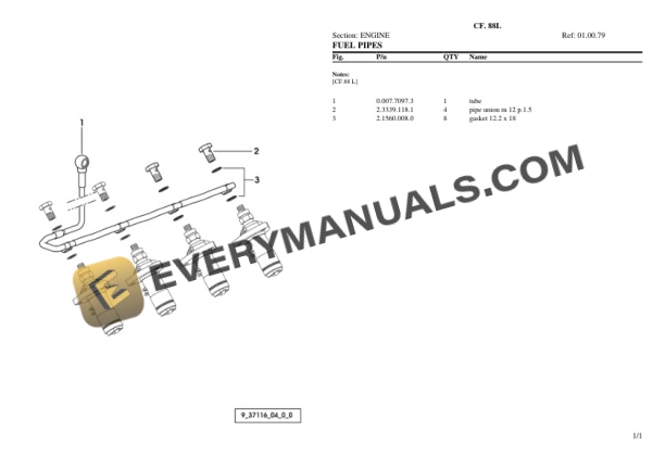 Lamborghini CF. 88L Tractor Parts Catalog PDF-2