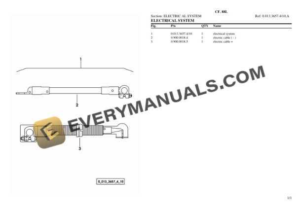 Lamborghini CF. 88L Tractor Parts Catalog PDF-5