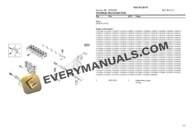 Lamborghini MACH 220 ST Tractor Parts Catalog PDF 4 Lamborghini MACH 220 ST Tractor Parts Catalog PDF - Image 2