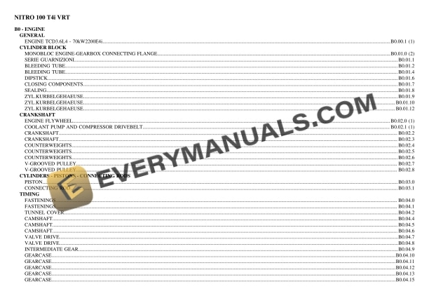 lamborghini nitro 100 t4i vrt tractor parts catalog pdf 1
