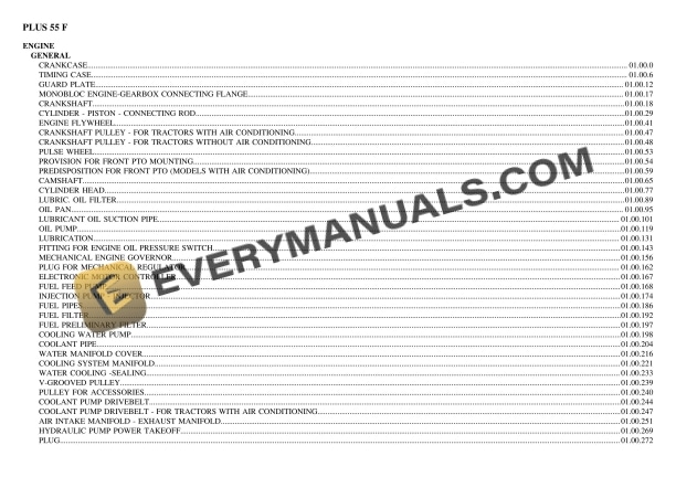 lamborghini plus 55 f tractor parts catalog pdf 1
