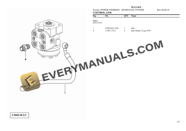 Lamborghini PLUS 90 F Tractor Parts Catalog PDF 5 Lamborghini PLUS 90 F Tractor Parts Catalog PDF - Image 3