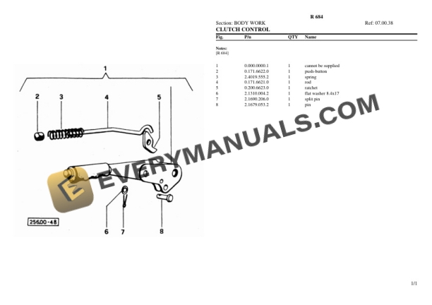 Lamborghini R 684 Tractor Parts Catalog PDF-4