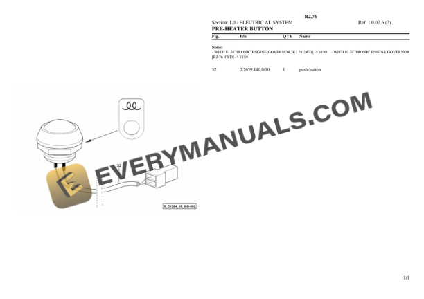 Lamborghini R2.76 Tractor Parts Catalog PDF 7 Lamborghini R2.76 Tractor Parts Catalog PDF - Image 5