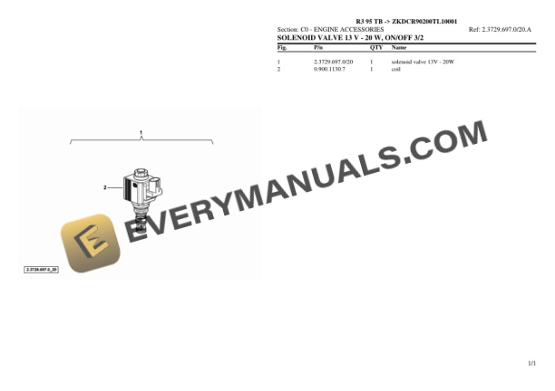 Lamborghini R3 95 TB (ZKDCR90200TL10001) Tractor Parts Catalog PDF 4 Lamborghini R3 95 TB (ZKDCR90200TL10001) Tractor Parts Catalog PDF - Image 2