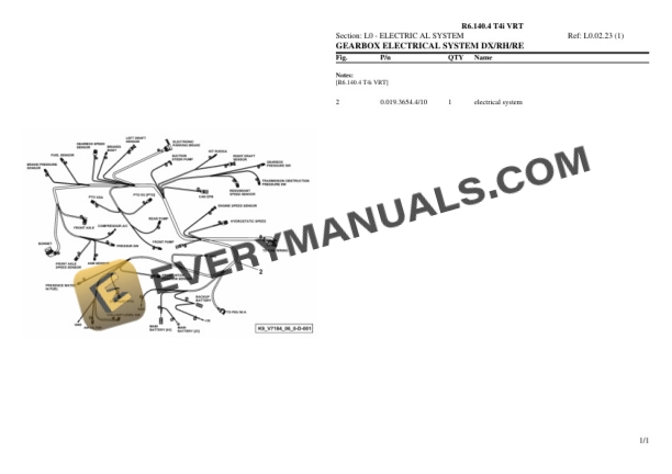 Lamborghini R6.140.4 T4i VRT Tractor Parts Catalog PDF 6 Lamborghini R6.140.4 T4i VRT Tractor Parts Catalog PDF - Image 4