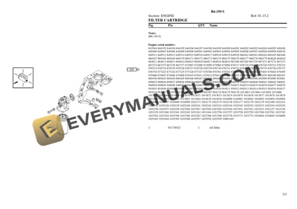 Lamborghini R6.150 S Tractor Parts Catalog PDF-4