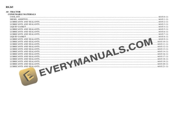 lamborghini r8265 tractor parts catalog pdf 1