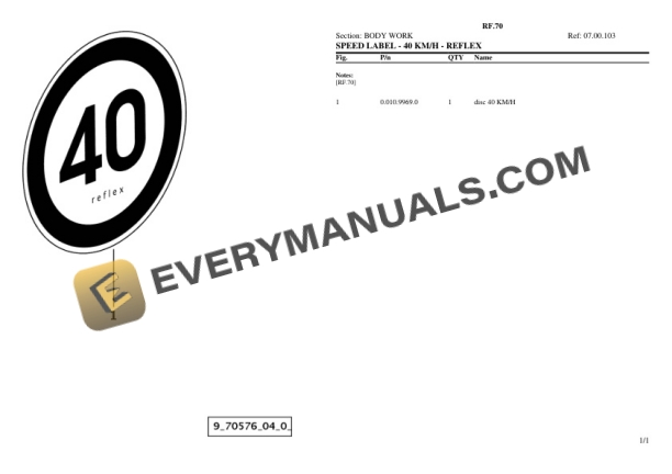 Lamborghini RF.70 Tractor Parts Catalog PDF 6 Lamborghini RF.70 Tractor Parts Catalog PDF-4