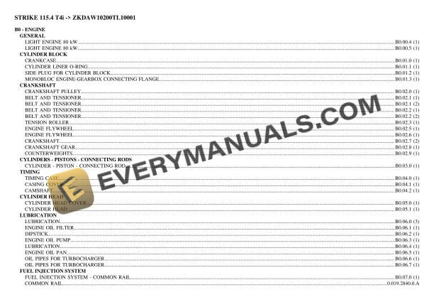 lamborghini strike 1154 t4i zkdaw10200tl10001 tractor parts catalog pdf 1