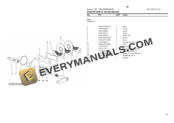 Same 40 Tractor Parts Catalog PDF 5 Same 40 Tractor Parts Catalog PDF - Image 3