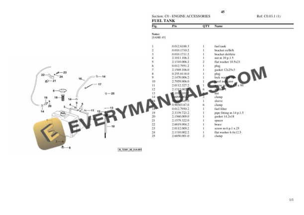 Same 45 Tractor Parts Catalog PDF 4 Same 45 Tractor Parts Catalog PDF - Image 2
