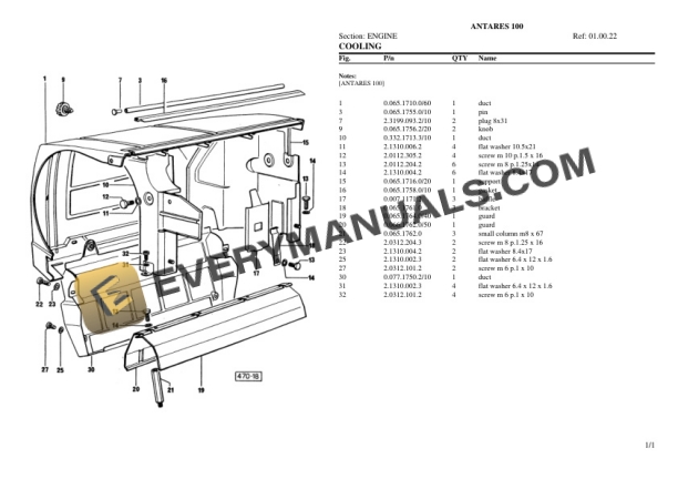 Same ANTARES 100 Tractor Parts Catalog PDF-2