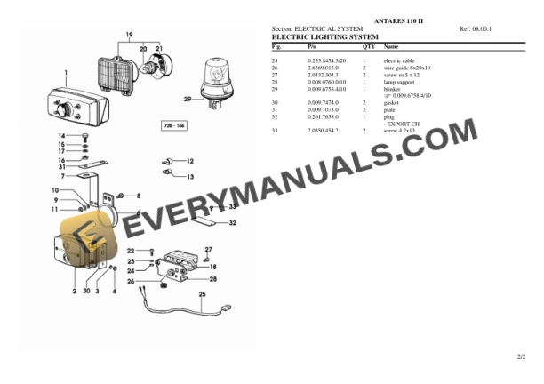 Same ANTARES 110 II Tractor Parts Catalog PDF 6 Same ANTARES 110 II Tractor Parts Catalog PDF - Image 4