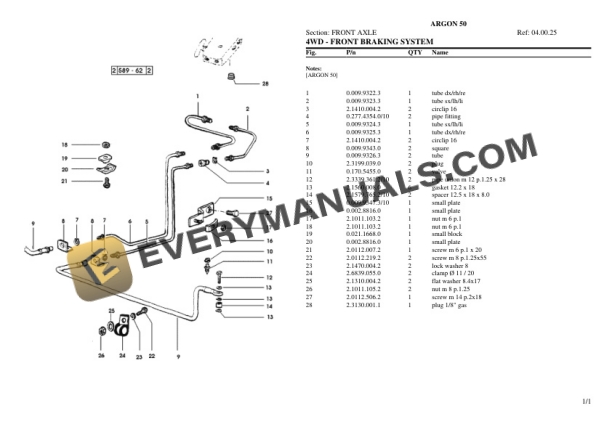 Same ARGON 50 Tractor Parts Catalog PDF 5 Same ARGON 50 Tractor Parts Catalog PDF-3