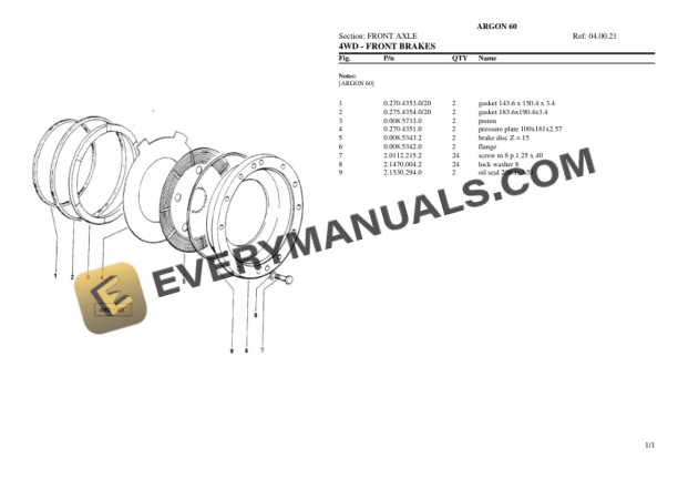 Same ARGON 60 Tractor Parts Catalog PDF 5 Same ARGON 60 Tractor Parts Catalog PDF-3