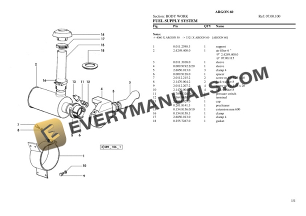Same ARGON 60 Tractor Parts Catalog PDF 6 Same ARGON 60 Tractor Parts Catalog PDF-4