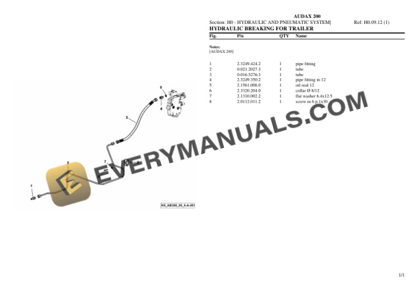 Same AUDAX 200 Tractor Parts Catalog PDF 6 Same AUDAX 200 Tractor Parts Catalog PDF - Image 4