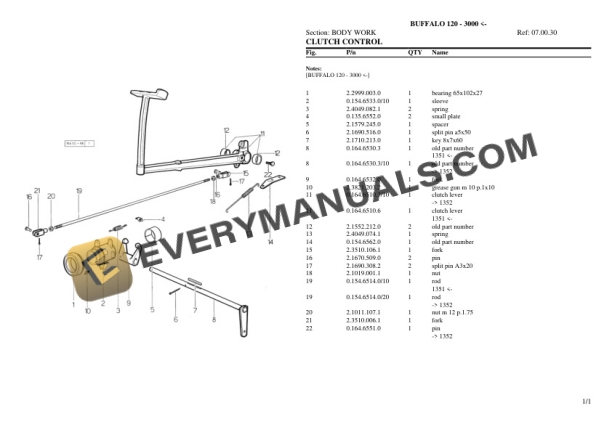 Same BUFFALO 120 (3000) Tractor Parts Catalog PDF 6 Same BUFFALO 120 (3000) Tractor Parts Catalog PDF-4