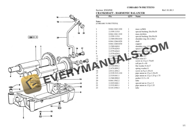 Same CORSARO 70 FRUTTETO Tractor Parts Catalog PDF 4 Same CORSARO 70 FRUTTETO Tractor Parts Catalog PDF-2
