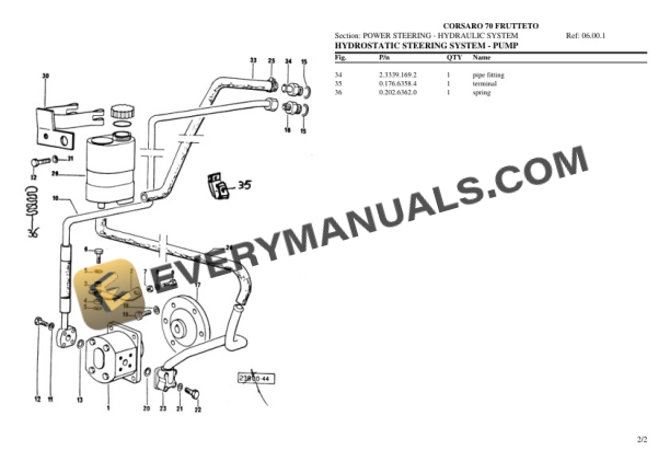 Same CORSARO 70 FRUTTETO Tractor Parts Catalog PDF 6 Same CORSARO 70 FRUTTETO Tractor Parts Catalog PDF-4