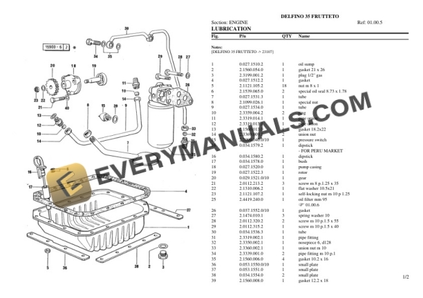 Same DELFINO 35 FRUTTETO Tractor Parts Catalog PDF 4 Same DELFINO 35 FRUTTETO Tractor Parts Catalog PDF-2