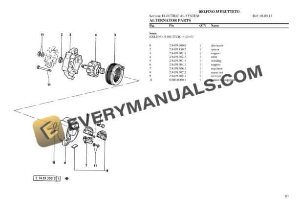 Same DELFINO 35 FRUTTETO Tractor Parts Catalog PDF 7 Same DELFINO 35 FRUTTETO Tractor Parts Catalog PDF-5