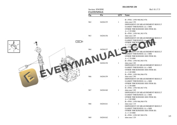 Same DIAMOND 230 Tractor Parts Catalog PDF 4 Same DIAMOND 230 Tractor Parts Catalog PDF - Image 2