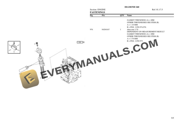 Same DIAMOND 260 Tractor Parts Catalog PDF 4 Same DIAMOND 260 Tractor Parts Catalog PDF - Image 2