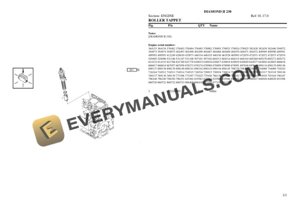 Same DIAMOND II 230 Tractor Parts Catalog PDF 4 Same DIAMOND II 230 Tractor Parts Catalog PDF - Image 2