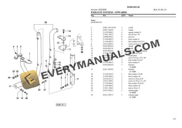 Same DORADO 60 Tractor Parts Catalog PDF 4 Same DORADO 60 Tractor Parts Catalog PDF - Image 2