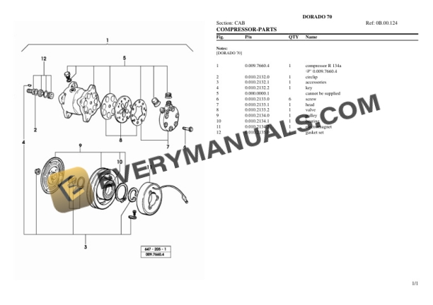 Same DORADO 70 Tractor Parts Catalog PDF 7 Same DORADO 70 Tractor Parts Catalog PDF - Image 5