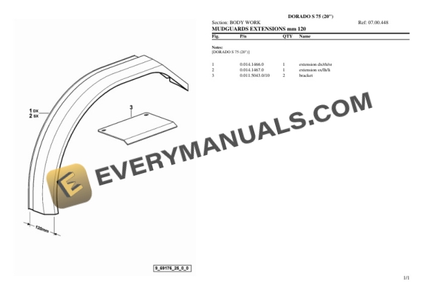 Same DORADO S 75 (20'') Tractor Parts Catalog PDF 6 Same DORADO S 75 (20'') Tractor Parts Catalog PDF - Image 4