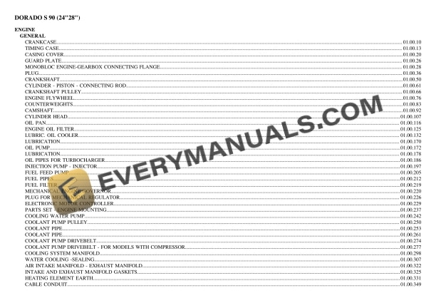 same dorado s 90 24 28 tractor parts catalog pdf 1